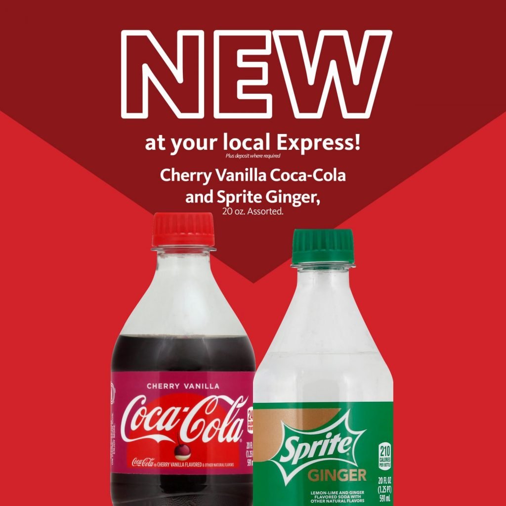 Express: New Coke Cherry Vanilla & Sprite Ginger