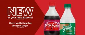 Express: New Coke Cherry Vanilla & Sprite Ginger