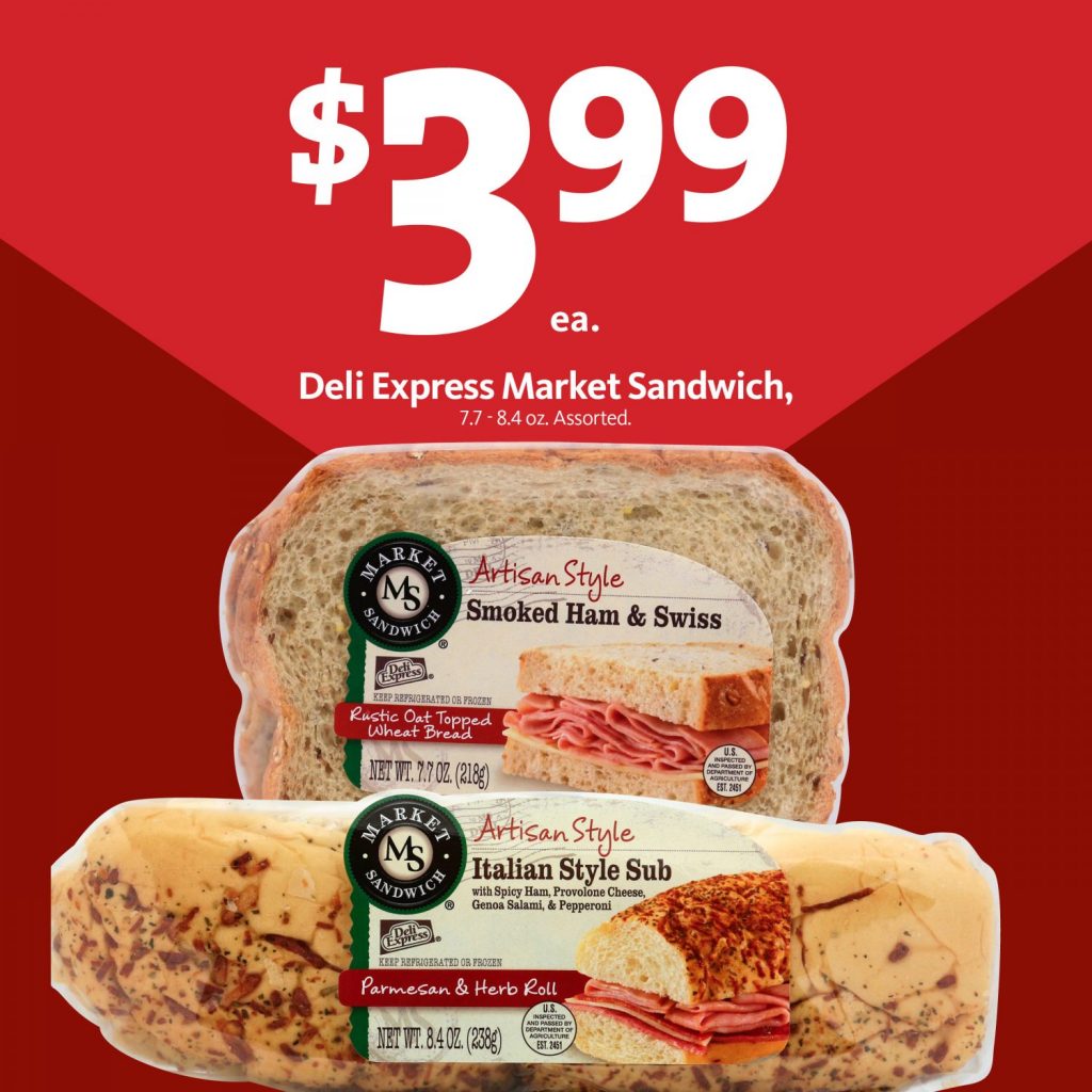 Express - Deli Express Market Sandwich $3.99