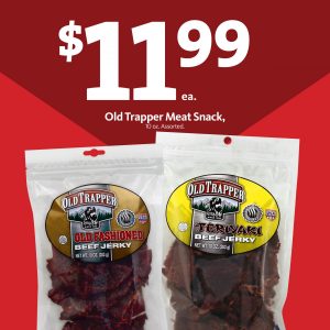 Express - Old Trapper Beef Jerky $11.99