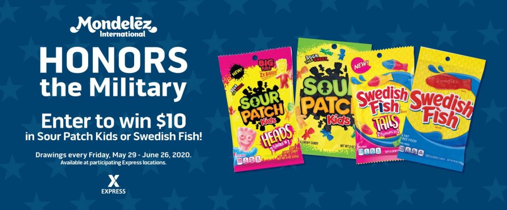 Express – Sour Patch Kids and Swedish Fish Candy Sweepstakes