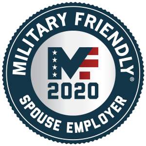 Military Friendly Spouse Employer 2020 logo