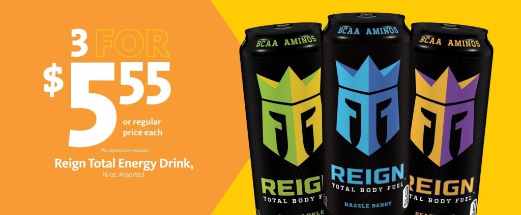 Express – Reign Total Body Fuel 3/$5.55