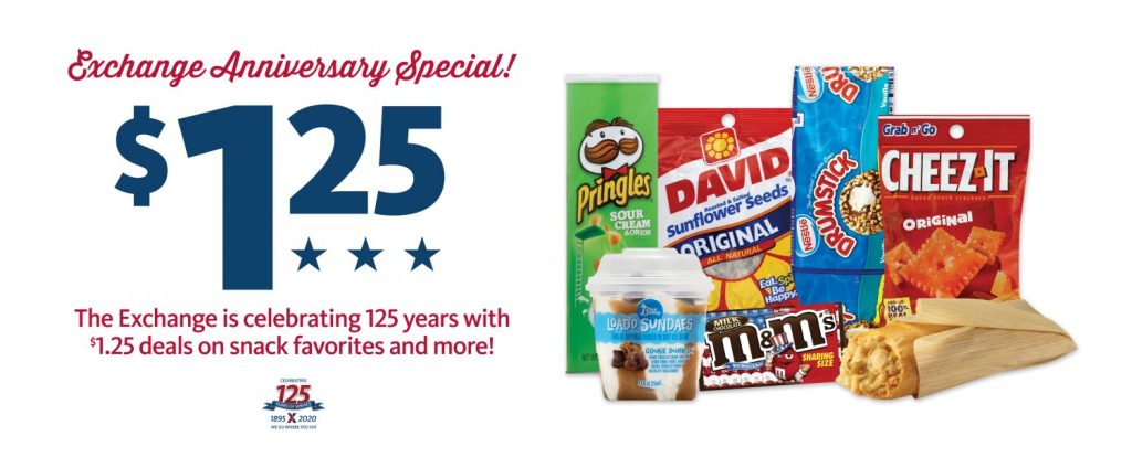 Express – 125th Exchange Anniversary $1.25 Offers