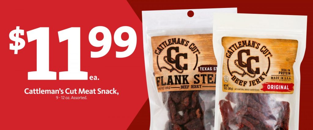 Express – Cattleman’s Beef Jerky $11.99