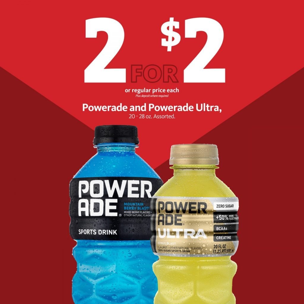 Express - Powerade 2/$2