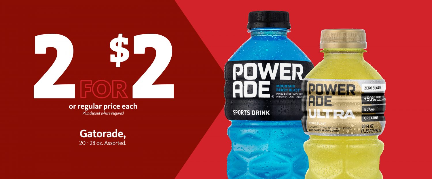 Express - Powerade 2/$2