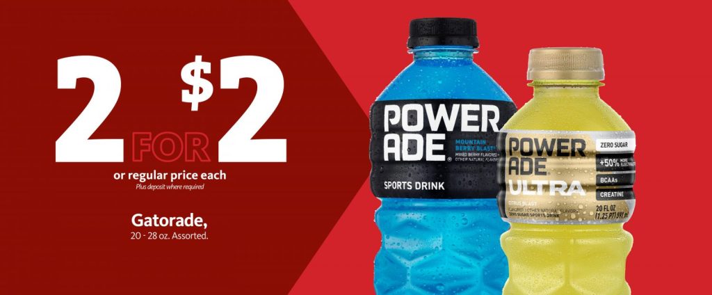 Express – Powerade 2/$2