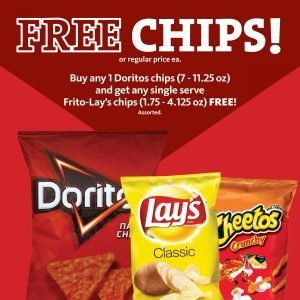 Express - Free Frito-Lay Chips with Purchase