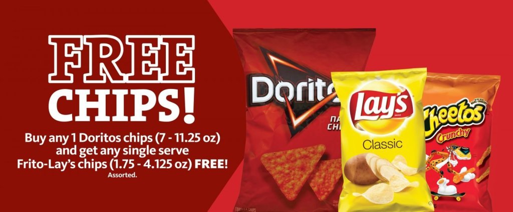 Express – Free Frito-Lay Chips with Purchase