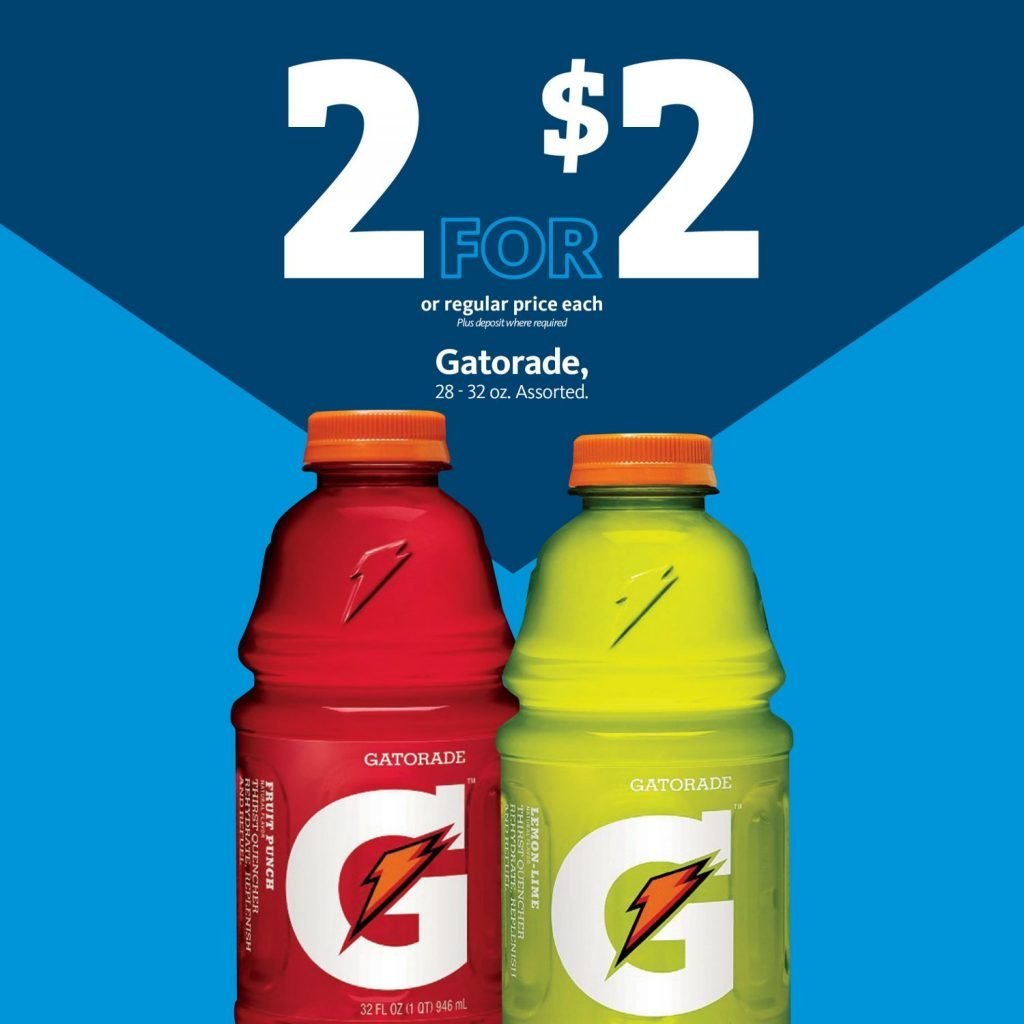 Express - Gatorade 2/$2 