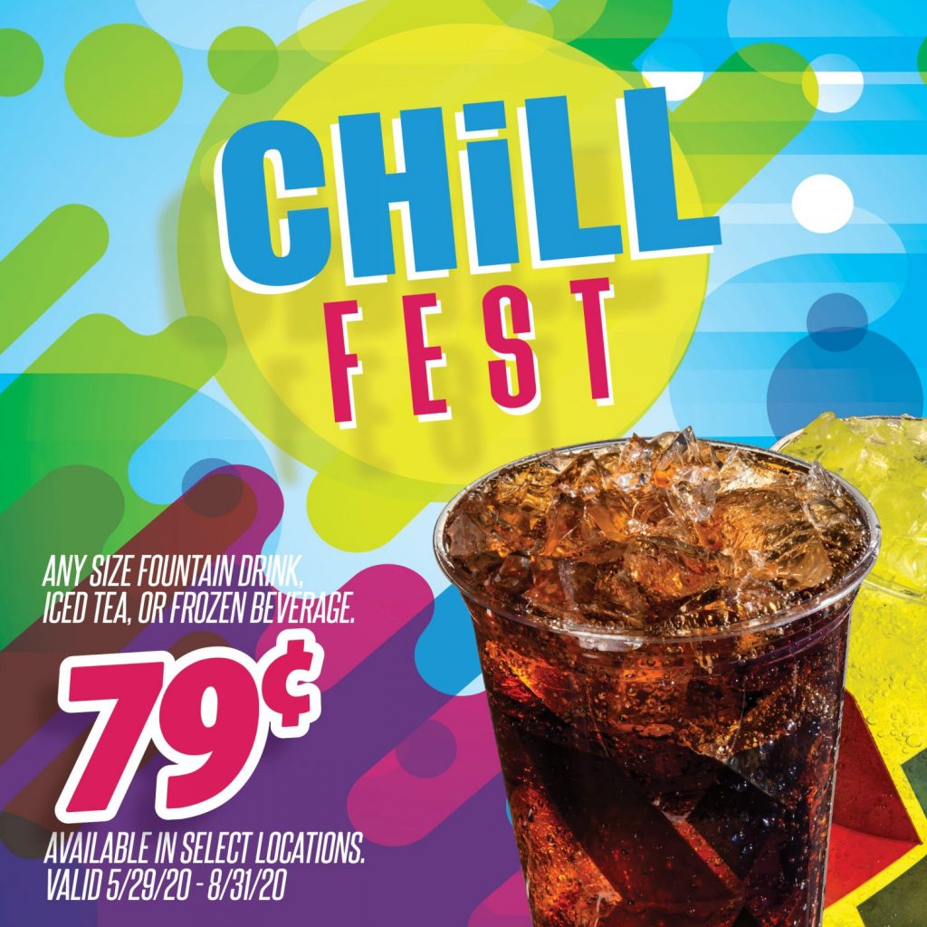 Express Chill Fest - 79¢ Fountain Drink