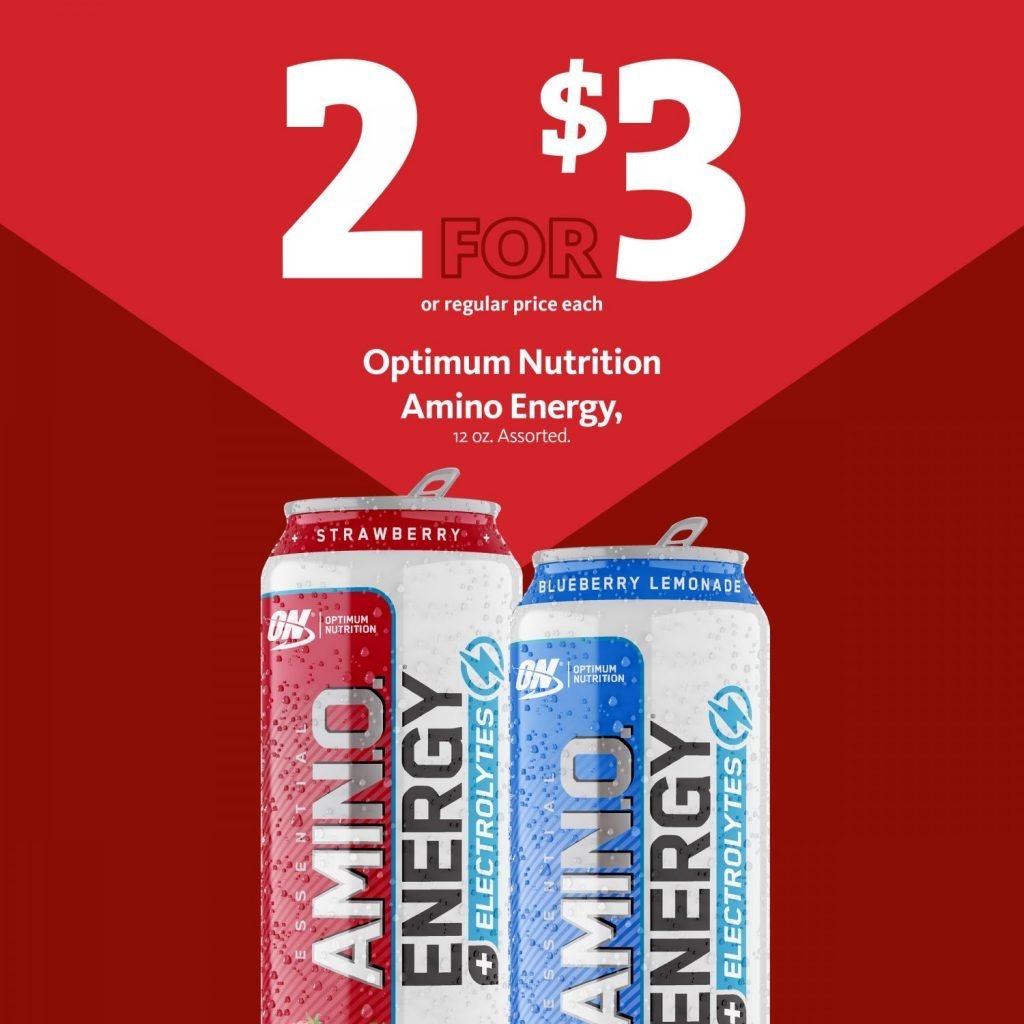 Express - ON Amino Energy 2/$3 