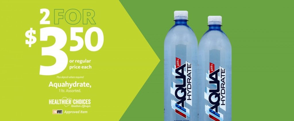 Express – BeFit AQUAhydrate 2/$3.50