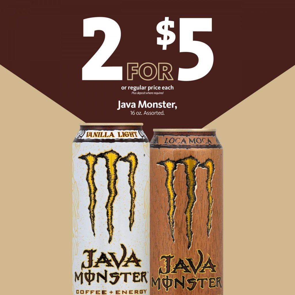 Express - Java Monster 2/$5 