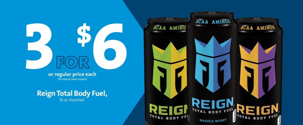 Express – Reign Total Body Fuel 3/$6