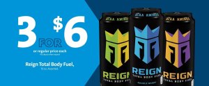 Express - Reign Total Body Fuel 3/$6