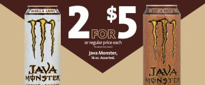 Express - Java Monster 2/$5