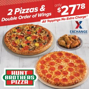 Hunt Brothers Pizza Family Meal Deals