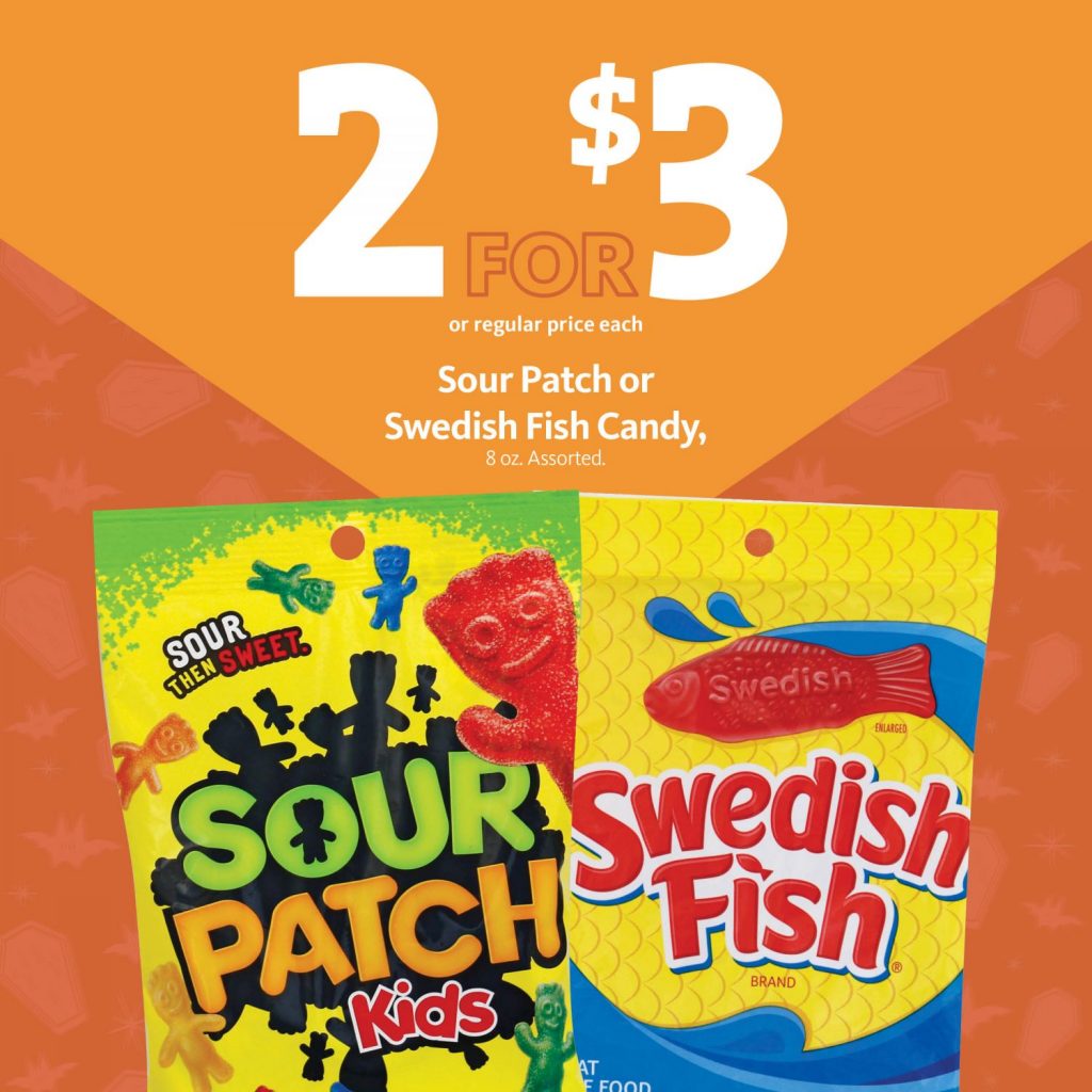 Express - Sour Patch & Swedish Fish 2/$3 