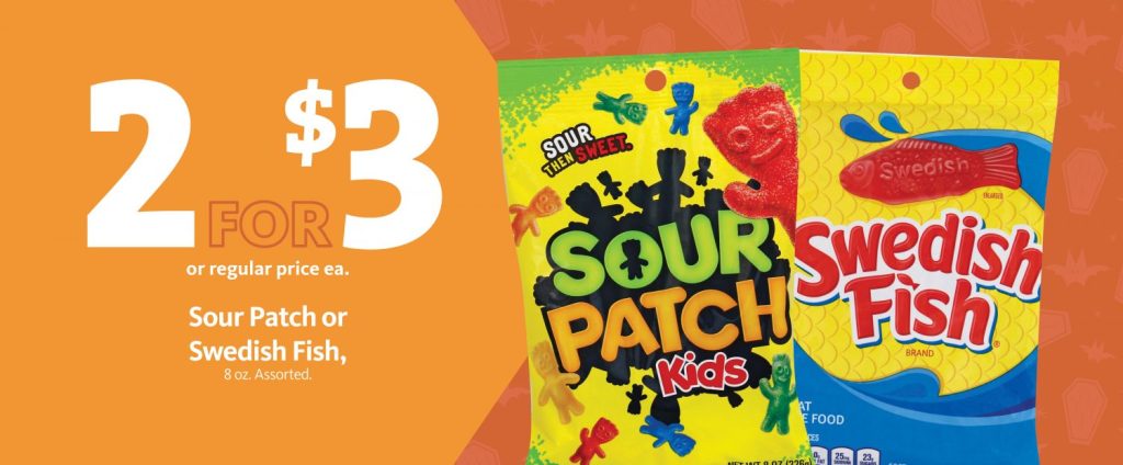 Express – Sour Patch & Swedish Fish 2/$3