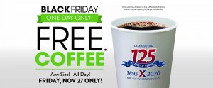 Express - FREE Black Friday Coffee