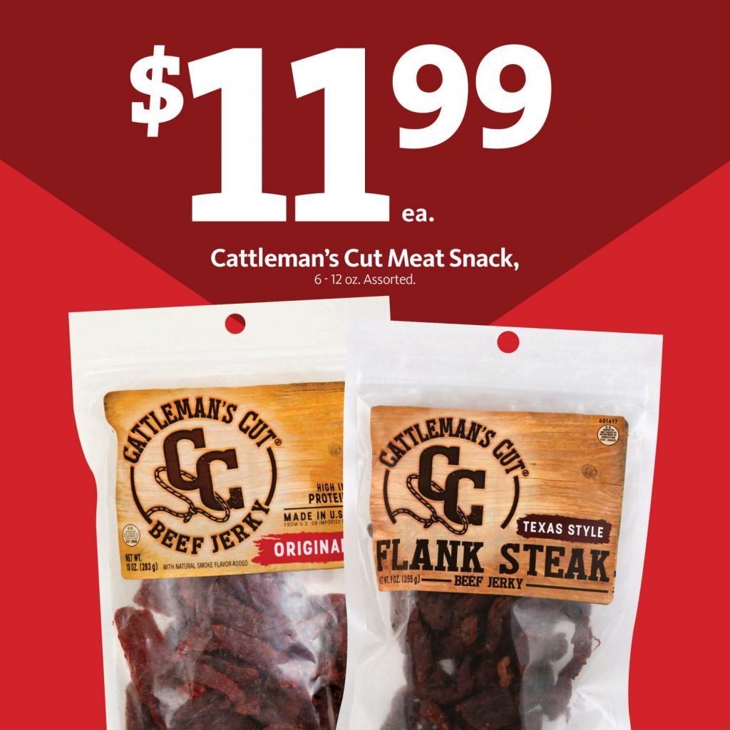 Express - Cattleman's Cut Beef Jerky $11.99