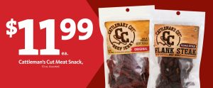 Express - Cattleman's Cut Beef Jerky $11.99