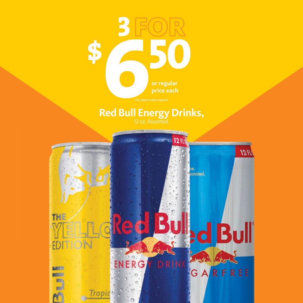 Express - Red Bull 3/$6.50