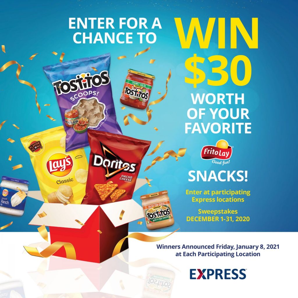 Express - Frito Lay Sweepstakes