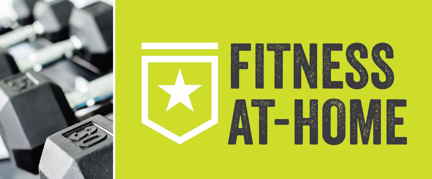 Fitness at-home banner