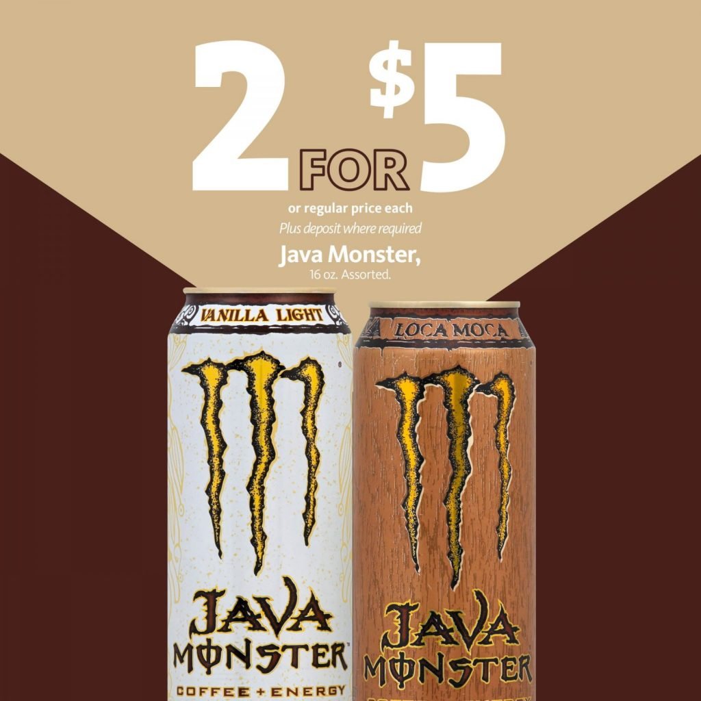 Express - Java Monster 2/$5