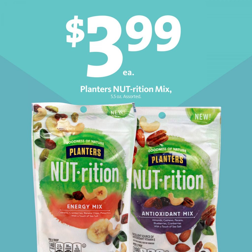 Express - Planters Nut-rition Mix $3.99