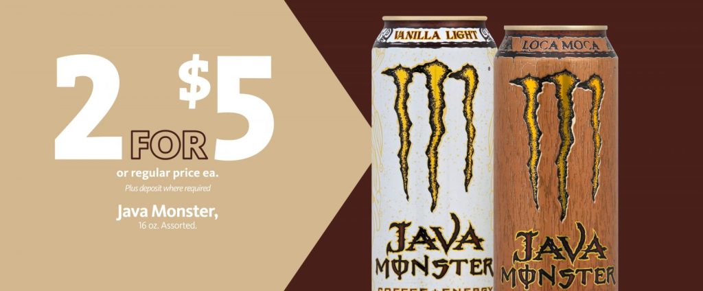 Express – Java Monster 2/$5