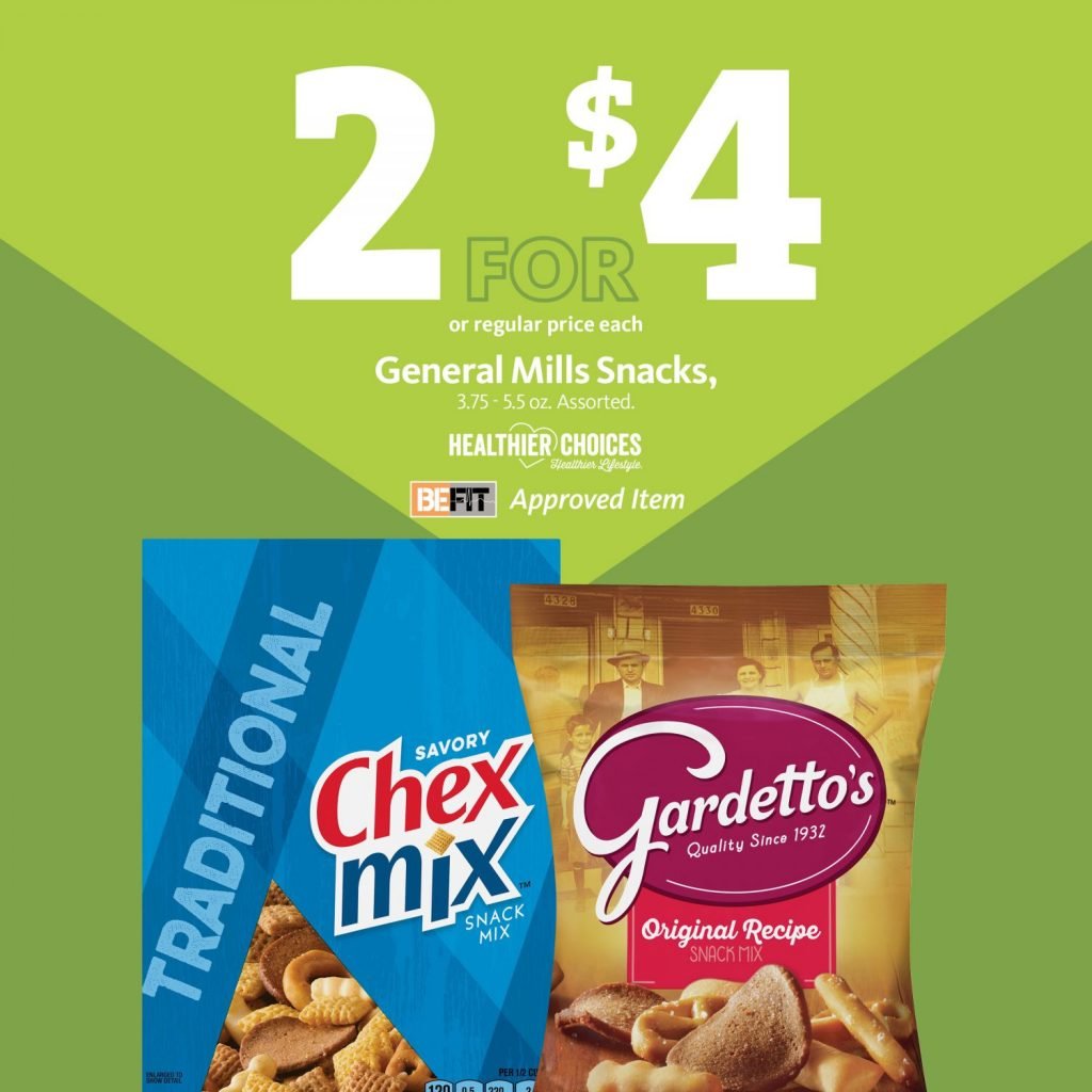 Express - Chex Mix & Gardetto's 2/$4