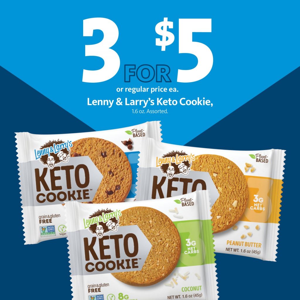 Express - Lenny & Larry's Keto Cookies 3/$5