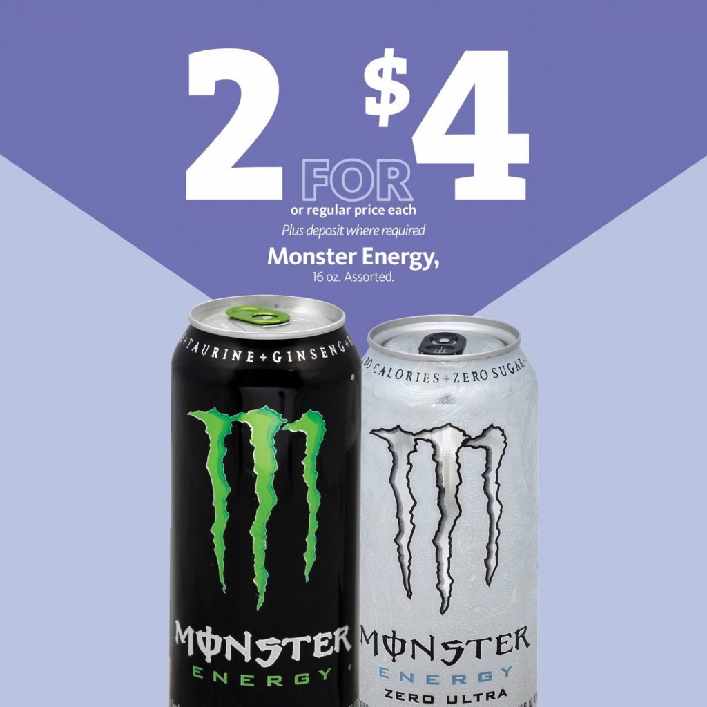 Express - Monster Energy Drink 2/$4