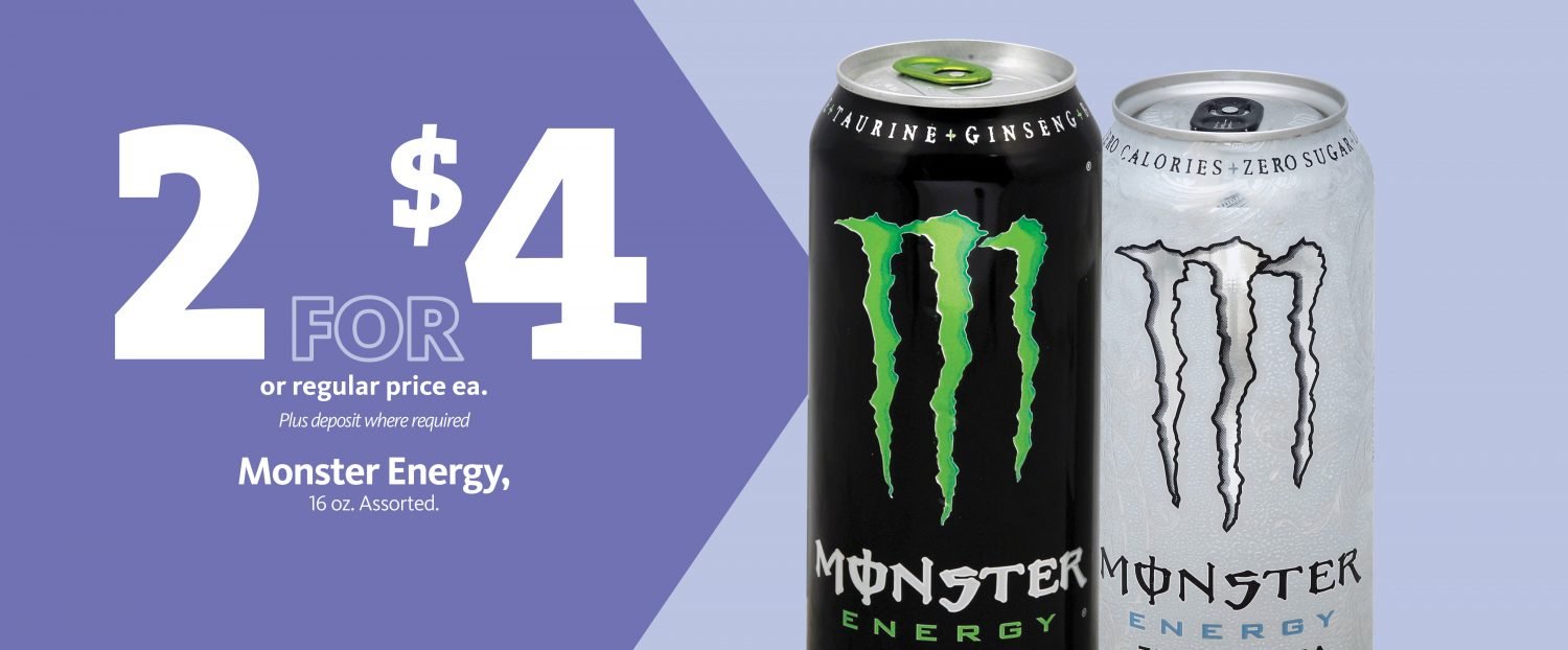 Express - Monster Energy Drink 2/$4