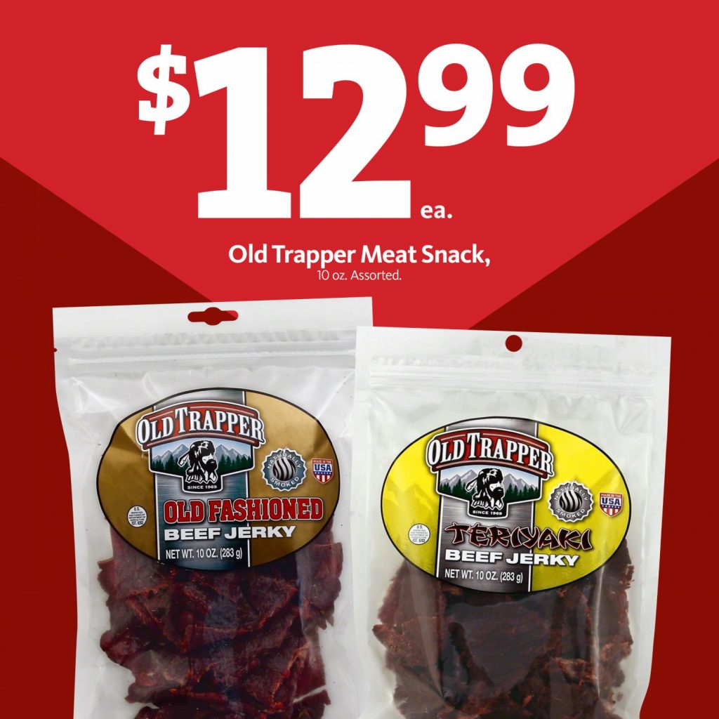 Express - Old Trapper Beef Jerky $12.99