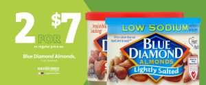 Express - Be Fit Blue Diamond Almonds 2/$7