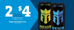 Express - Reign Total Body Fuel 2/$4