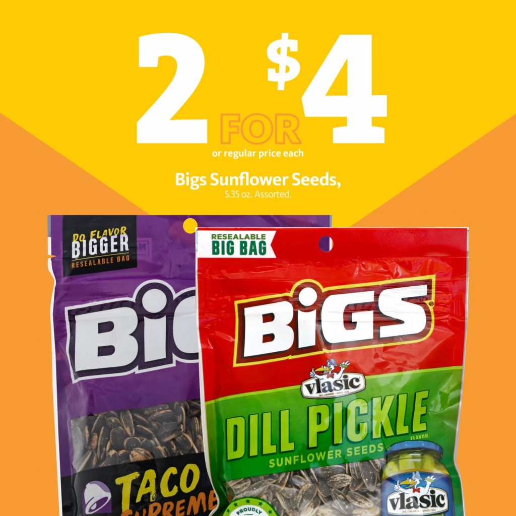 Express - BIGS Sunflower Seeds 2/$4