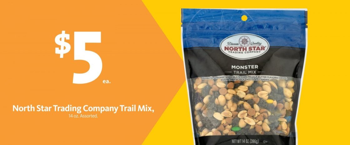 Express – North Star Trail Mix $5