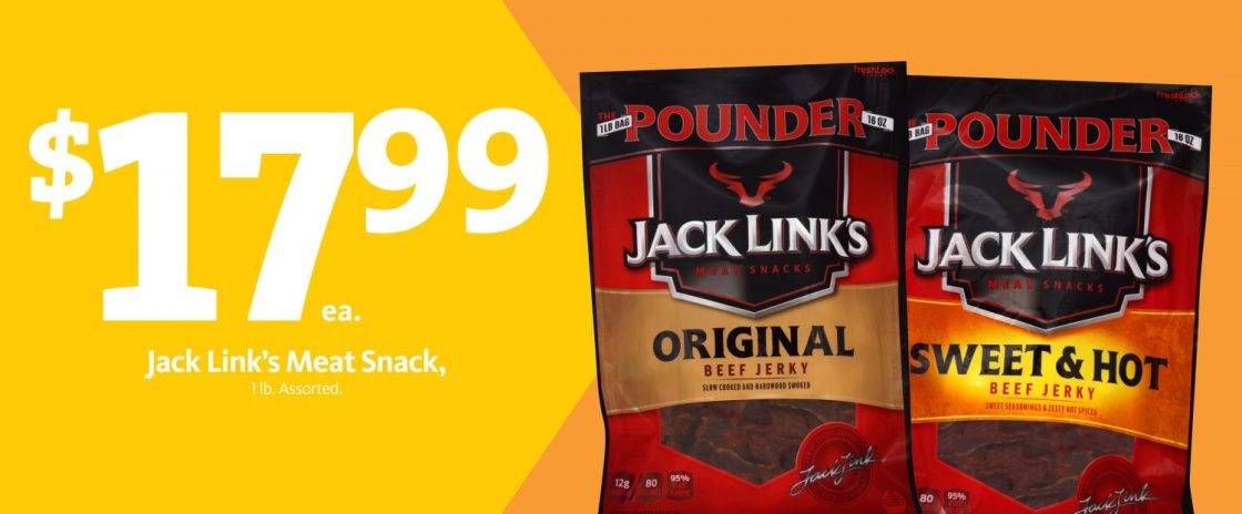 Express – Jack Link’s Beef Jerky $17.99