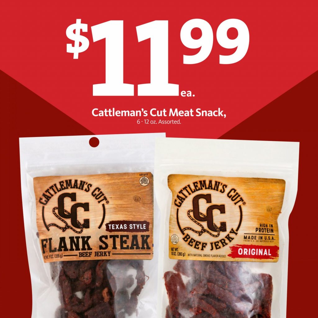 Express - Cattleman's Cut Beef Jerky $11.99