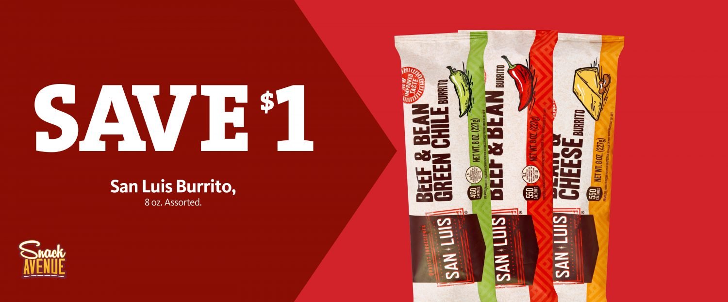 Express - San Luis Burritos Save $1