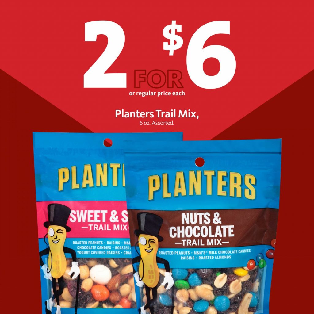 Express - Planters Trail Mix /$6