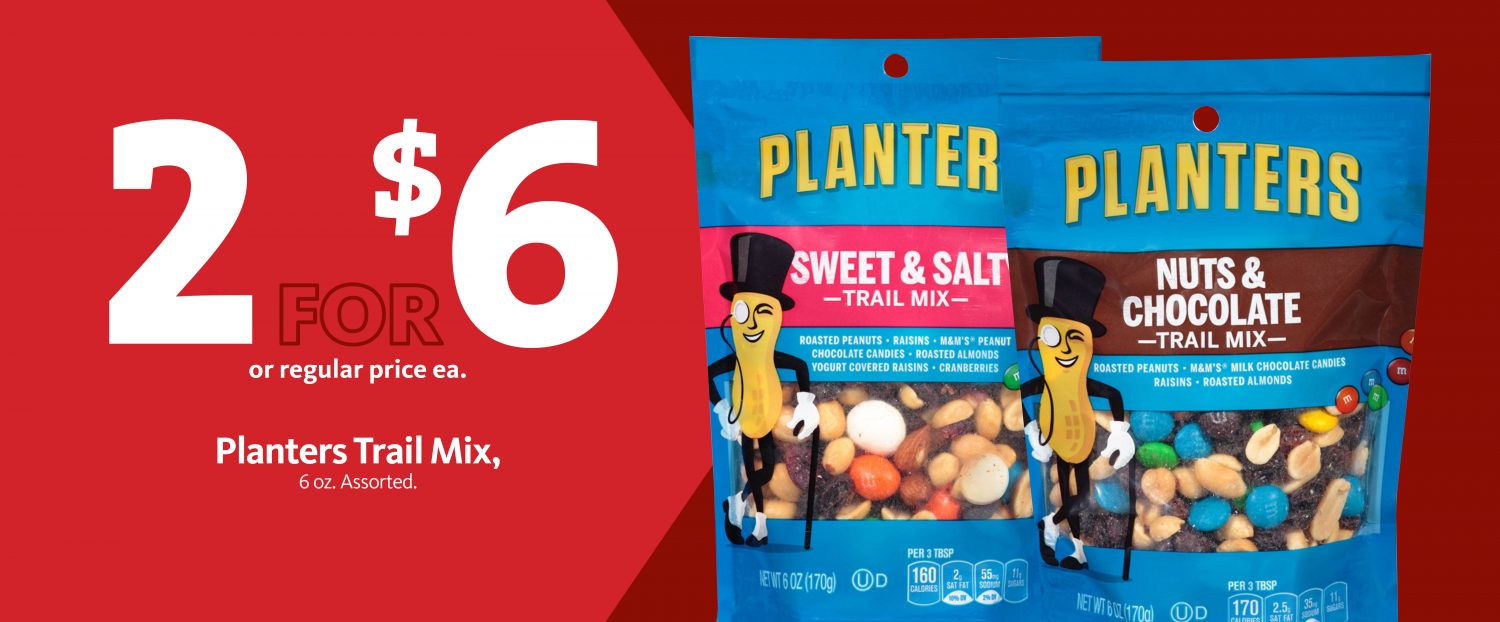 Express - Planters Trail Mix /$6