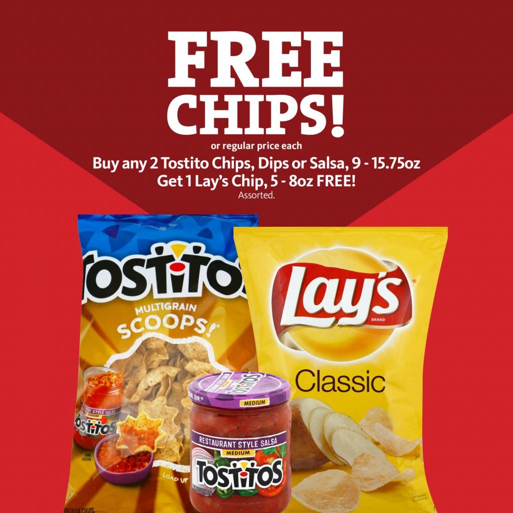 Express - FREE Chips with Tostito Purchase