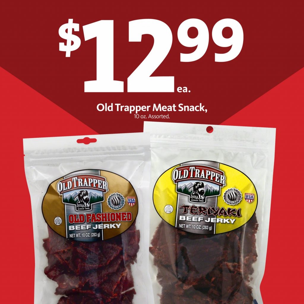 Express - Old Trapper Beef Jerky $12.99